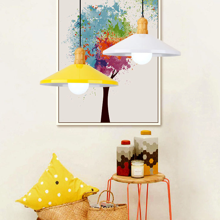 Vintage Inspired Coolie Pendant Light Modern Style (7 Colors)