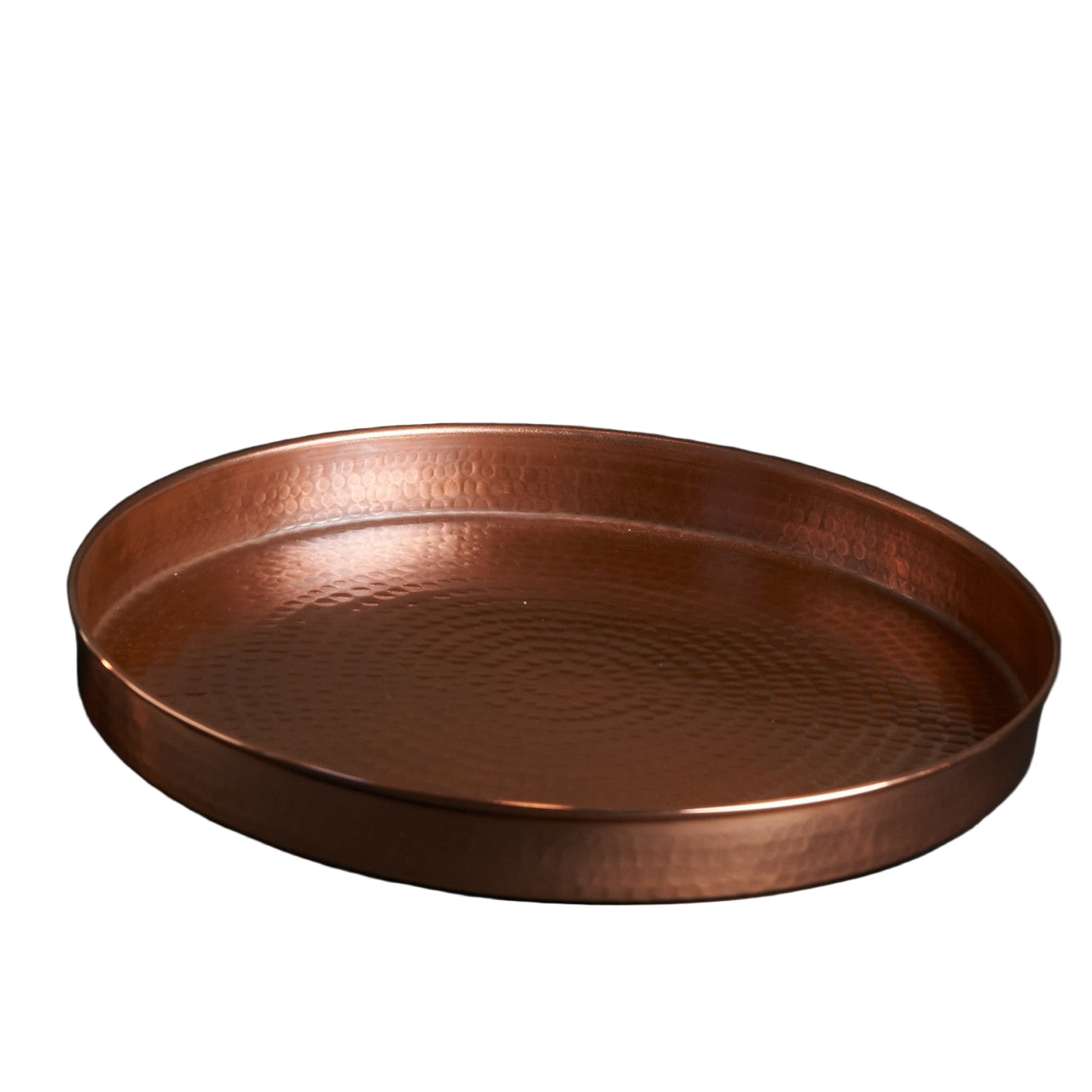 The Oyster Copper Bar Cart Tray