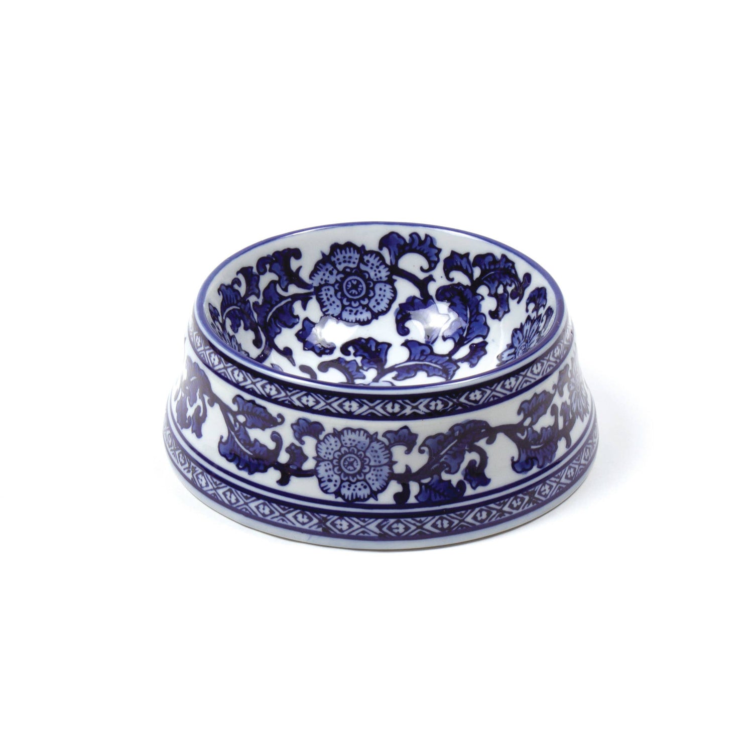 Blue Chinoiserie Large Pet Bowl