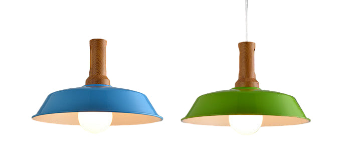 Ava's Versatile Retro Pendant Light (Various Colors)
