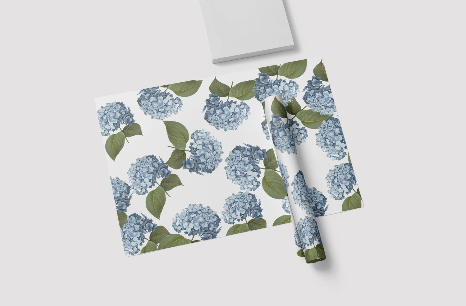 Blue Hydrangea Placemat (Paper)
