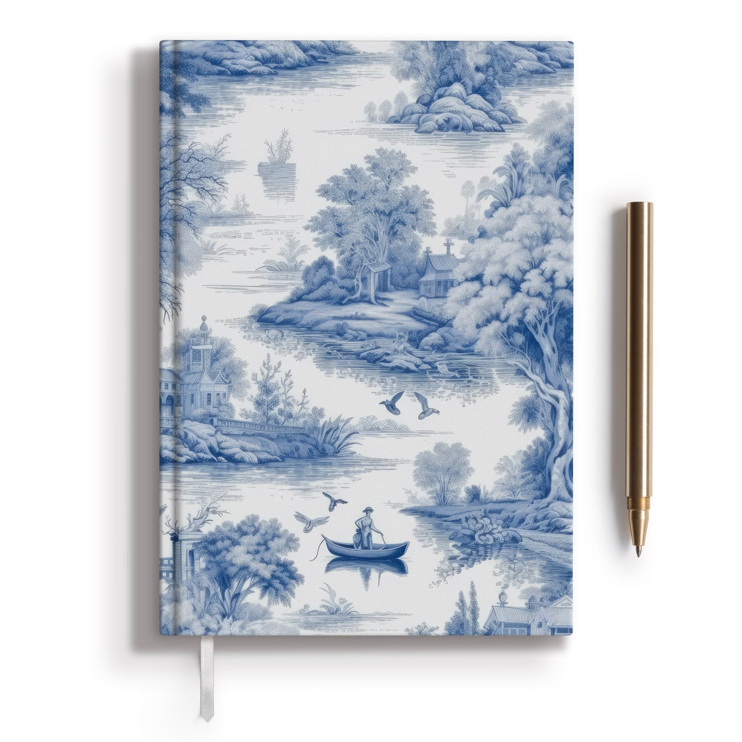 Blue Toile Journal
