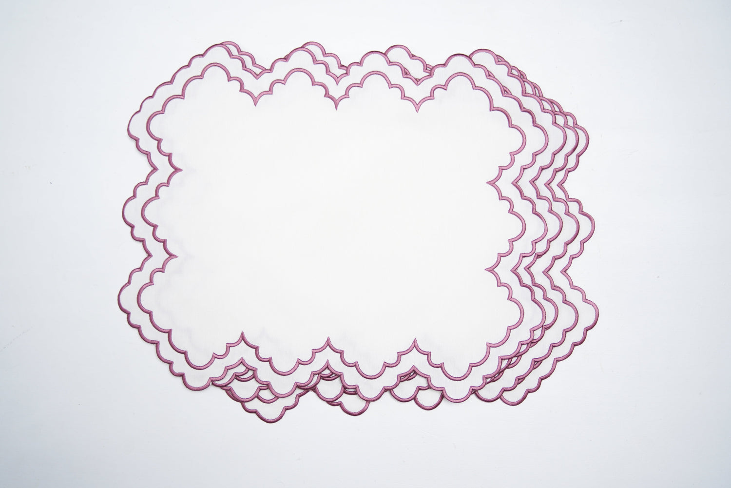 Ivy Ivory Rectangle Fabric Placemat