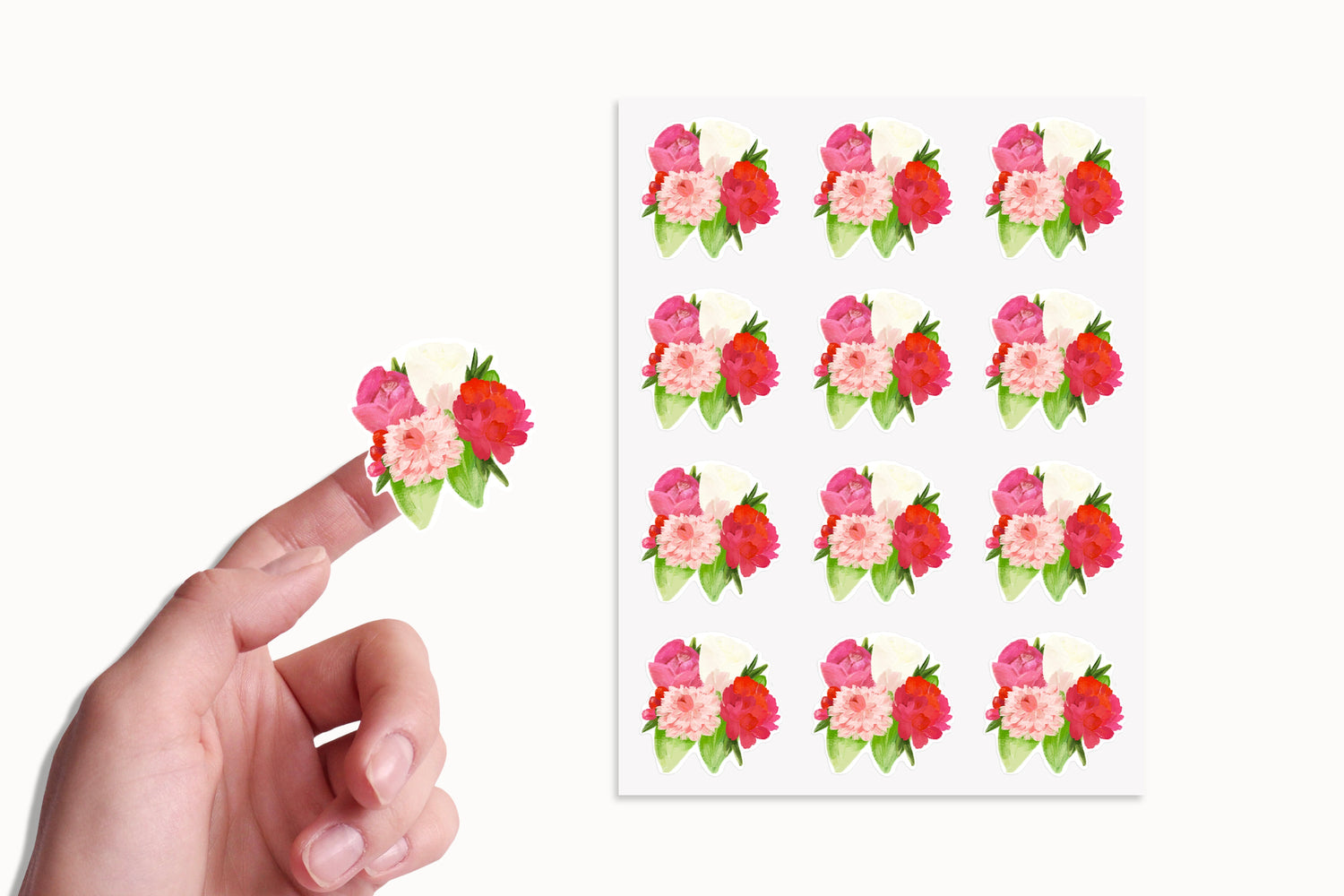 Floral Sticker Sheets