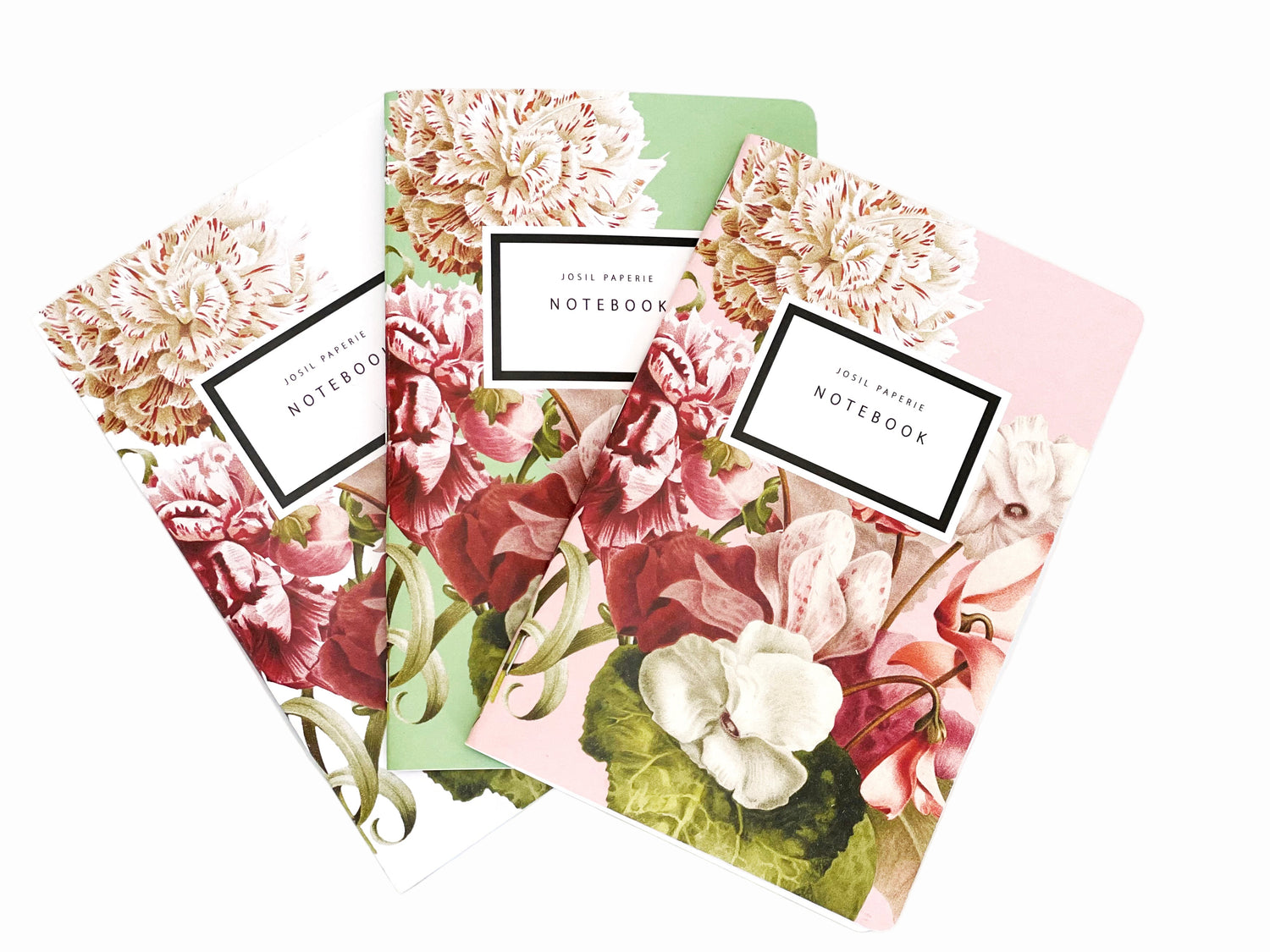 Floral Notebooks (Various Colors)