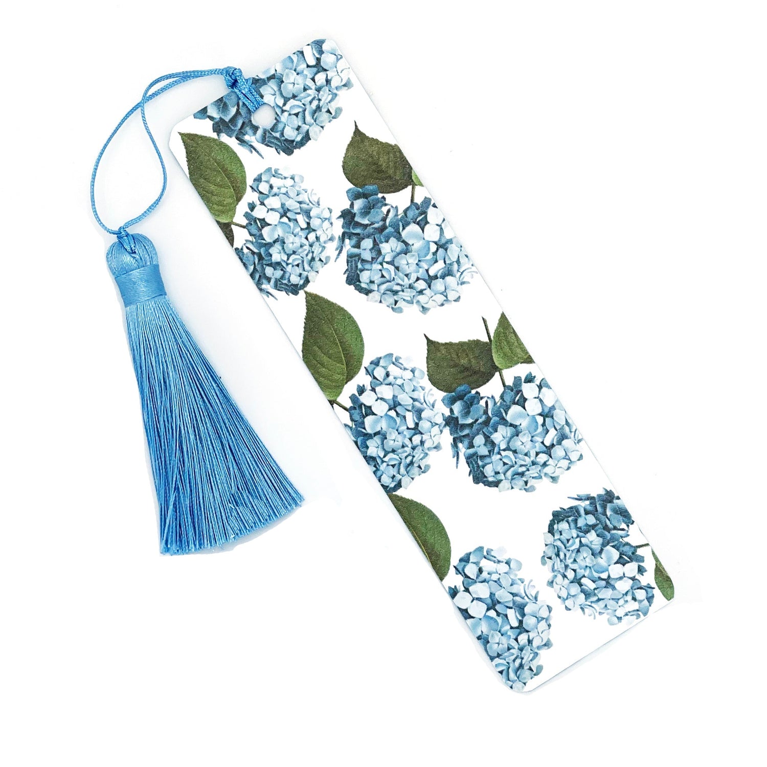 Blue Hydrangea Bookmark