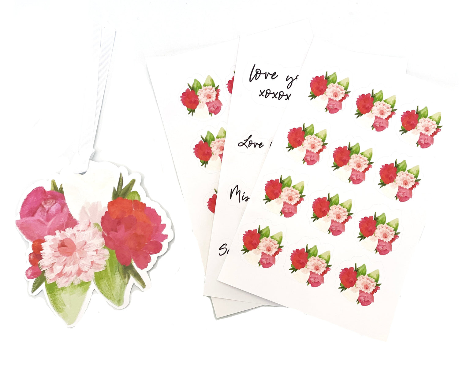 Floral Sticker Sheets