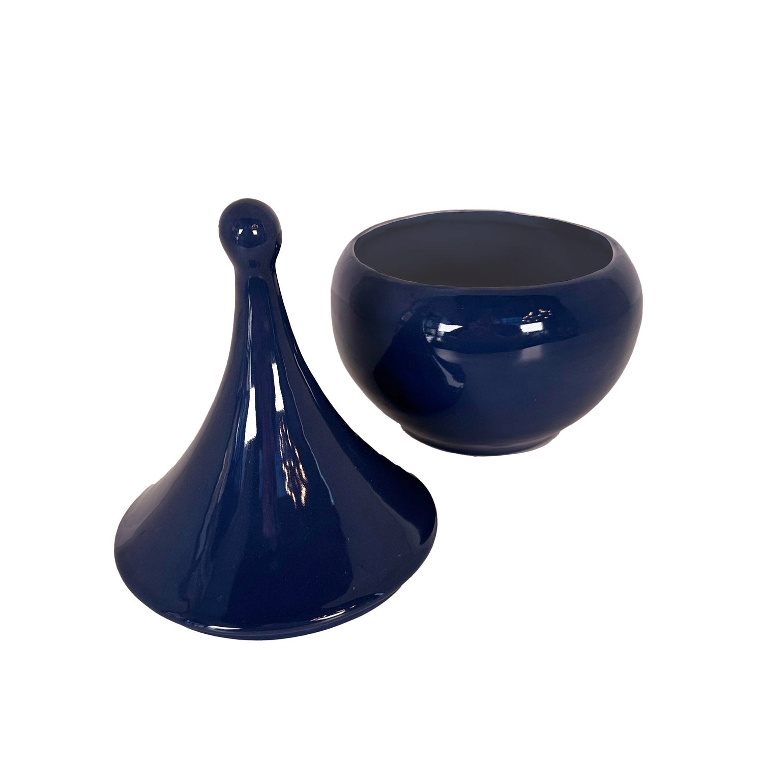 Teardrop Jars in Vintage Blue Jeans (Various Sizes)