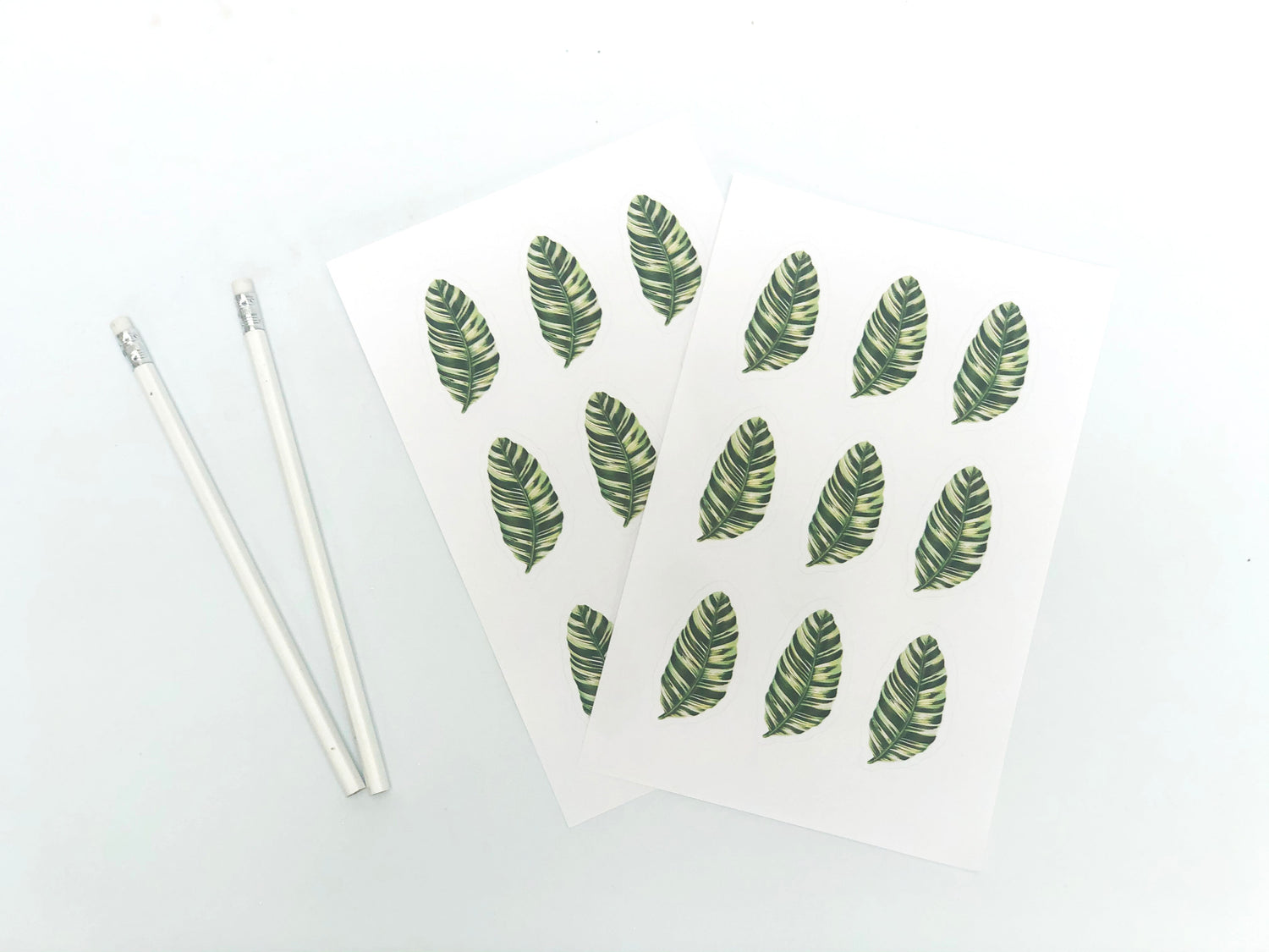 Banana Leaf Stickers