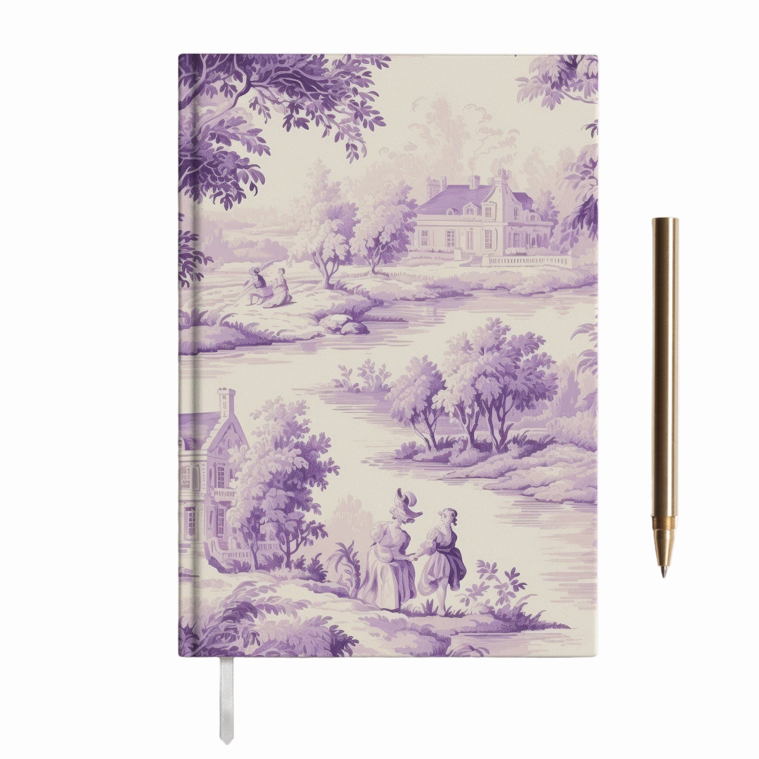 Lavender Toile Journal