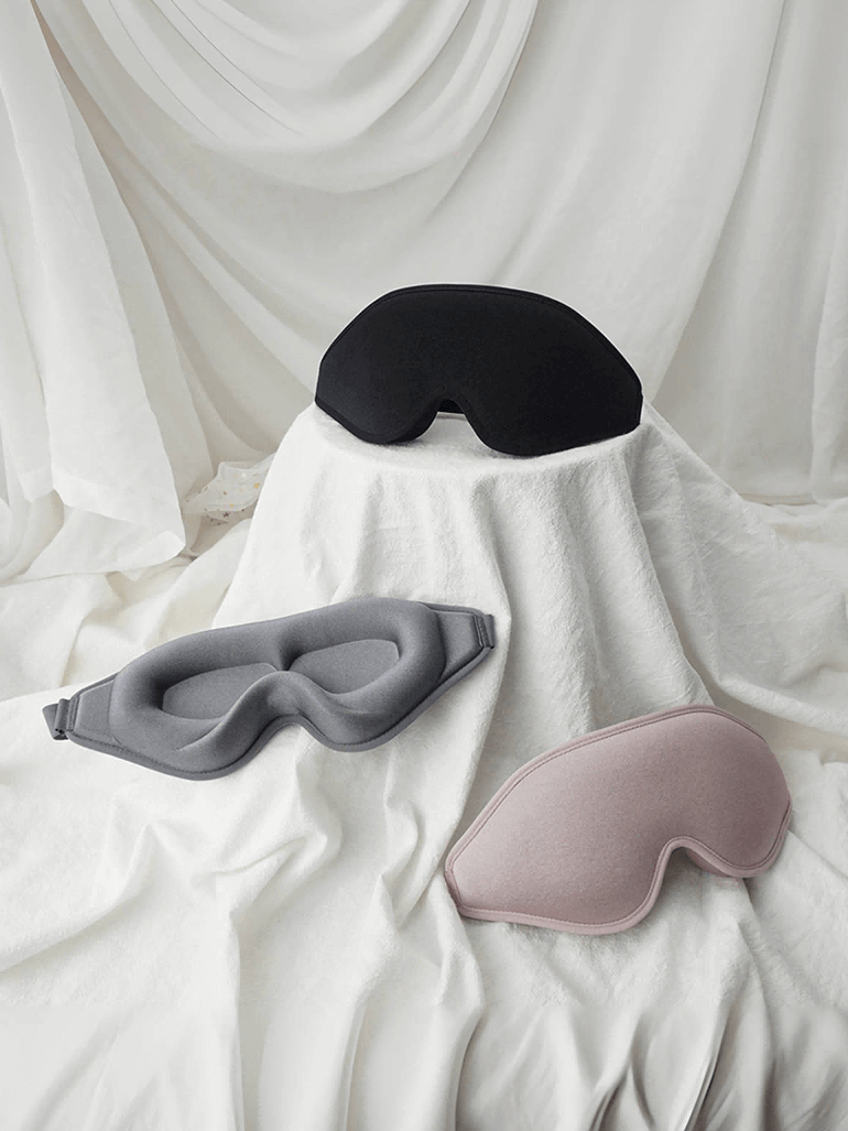 Rebound Memory Foam 3D Sleep Eye Mask (Various Colors)