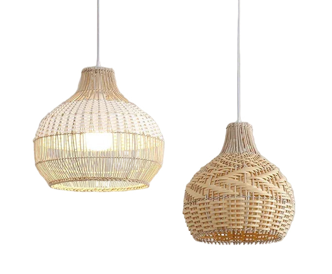 Nordic Gyro Rattan Pendant Lights (Various Sizes)