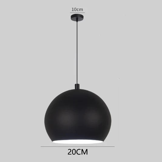 Dahlia's Retro Flower Bud Pendant Light (11 Color Options)