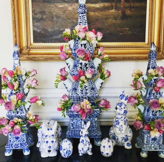 Original Blue and White Tulipiere (Various Sizes)