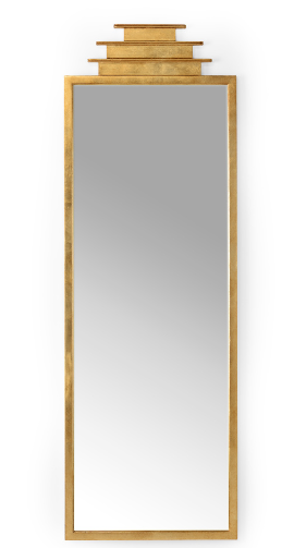 Gold Leaf Pagoda Mirror