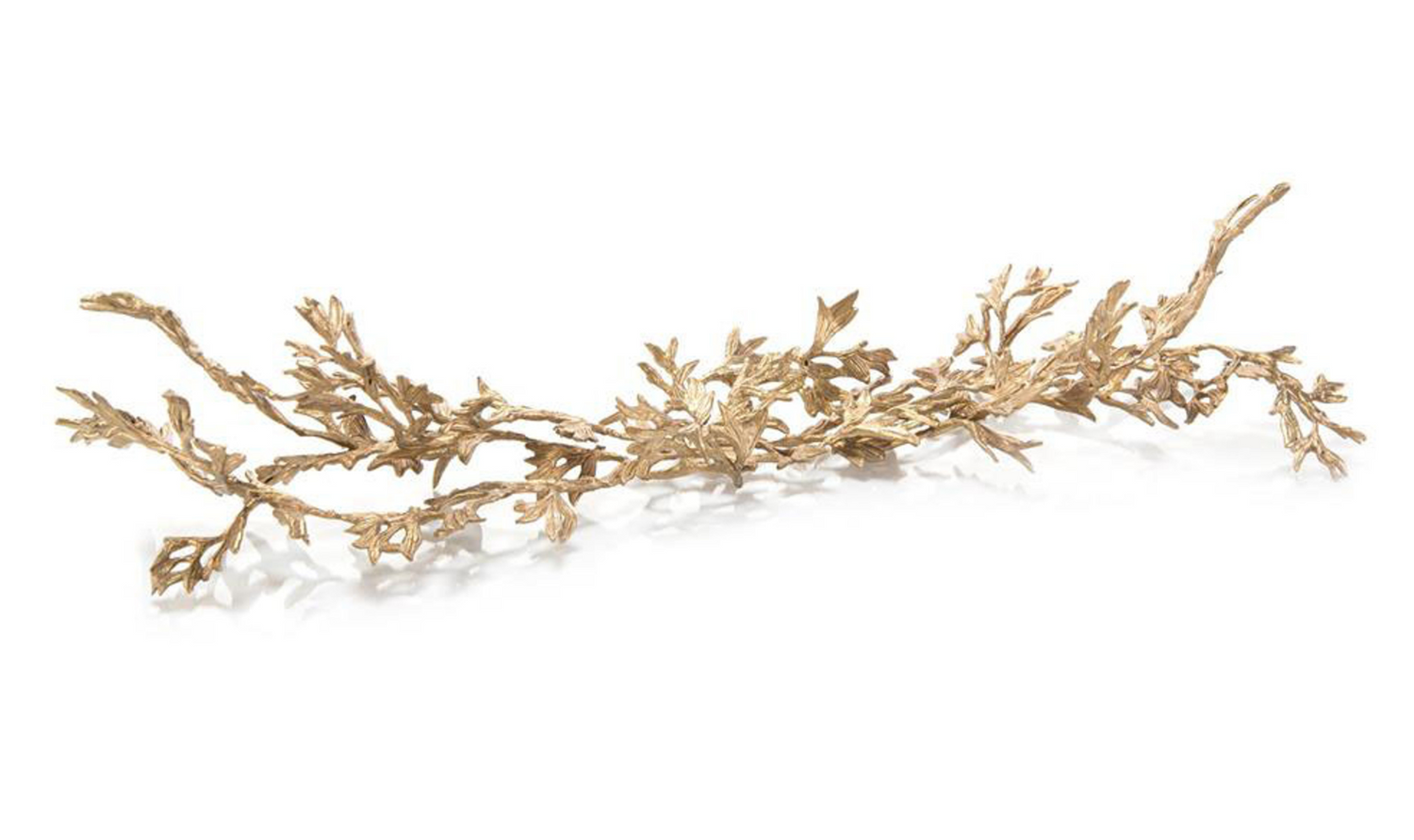 Brass Olive Branch Table Sculpture