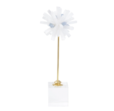 Selenite Starburst Sculpture - Small