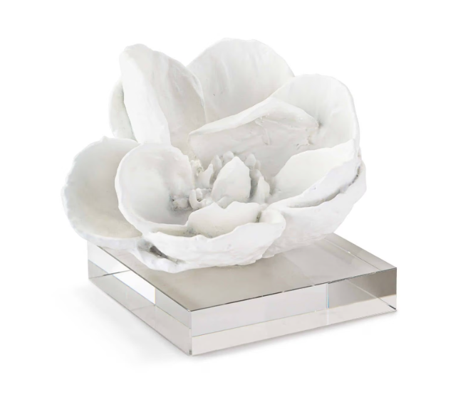 Magnolia Bloom on Crystal Base