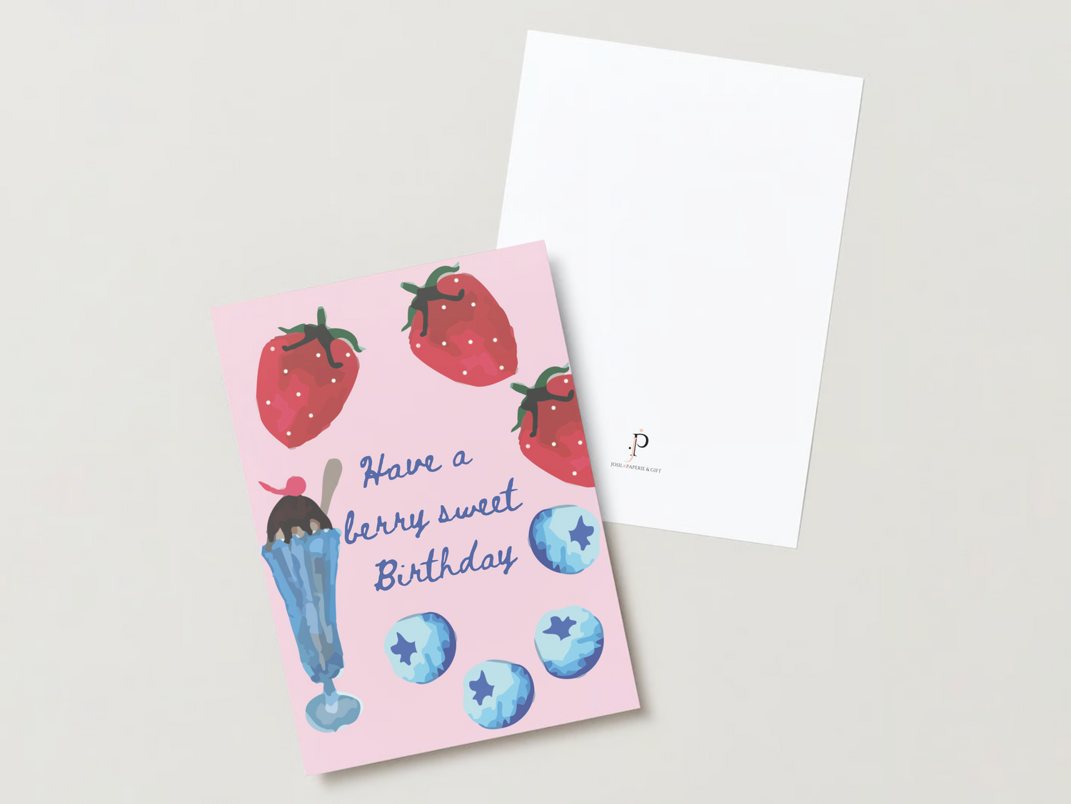 Berry Sweet Birthday Card