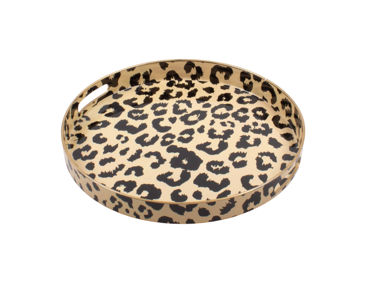 Leopard Round Tray