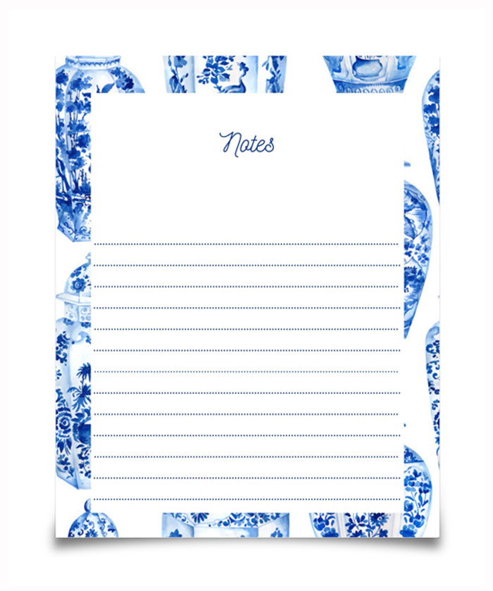 Large Ginger Jar Notepad