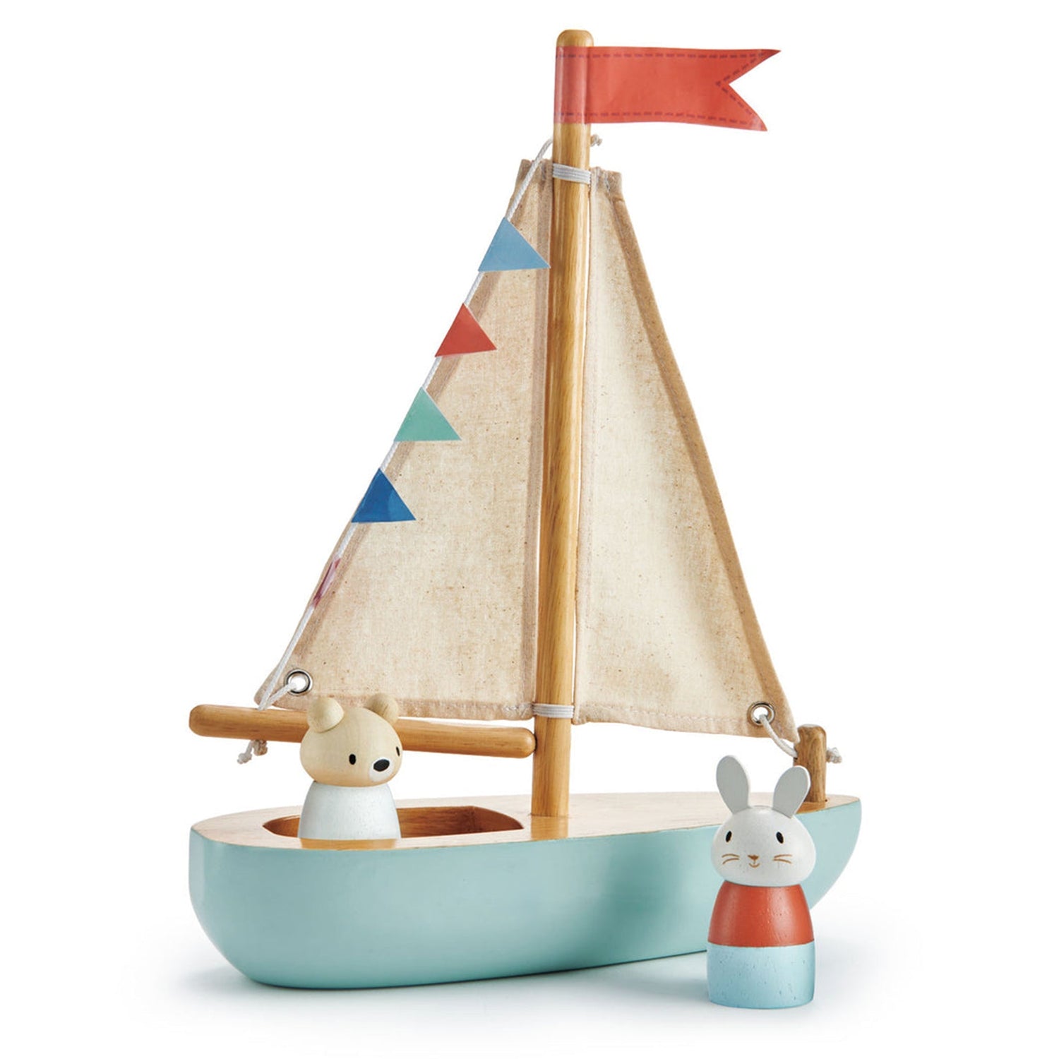 Tender Leaf Toys Sailaway Boat