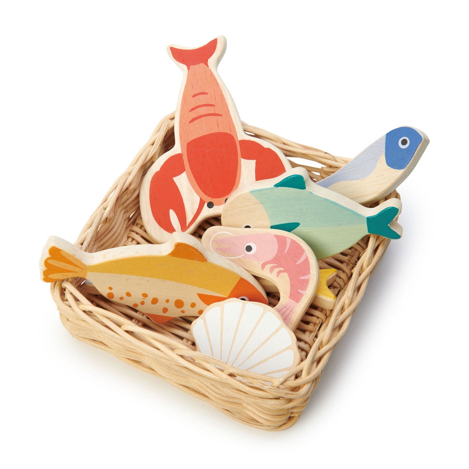 Tender Leaf Toys Seafood Basket