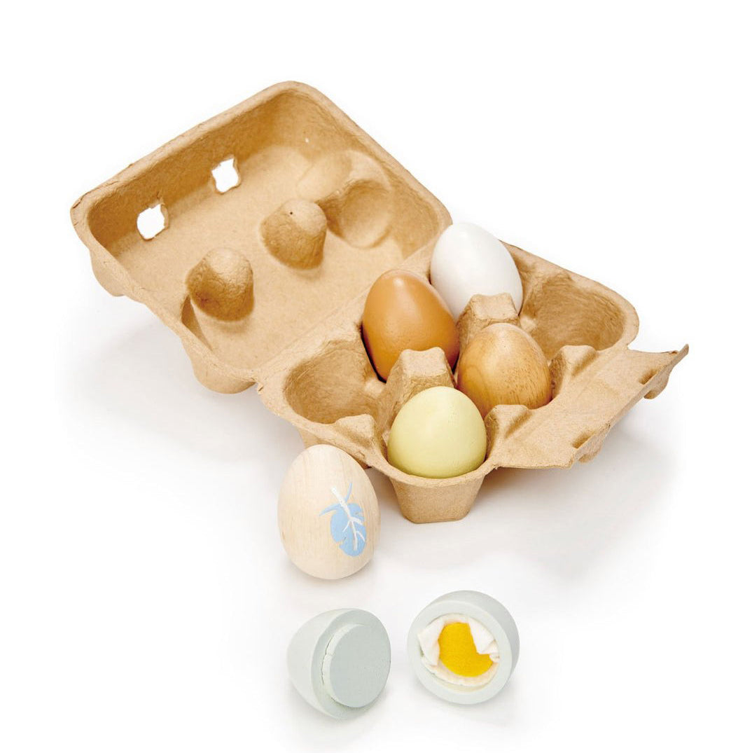 Tender Leaf Toys Wooden Eggs