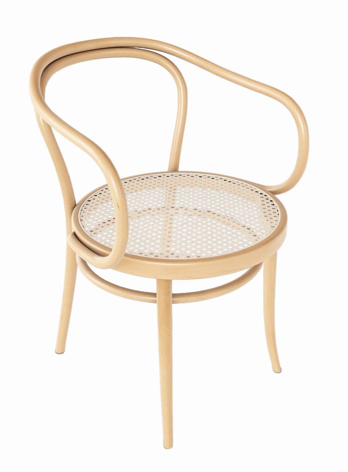 Bentwood Chair in Natural Beech w/ Cane Seat