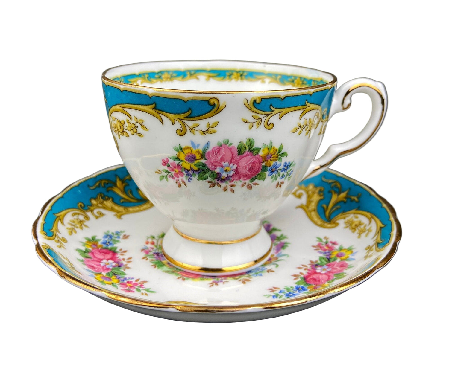 Vintage Tuscan Naples Cup & Saucer – Fine Bone China England