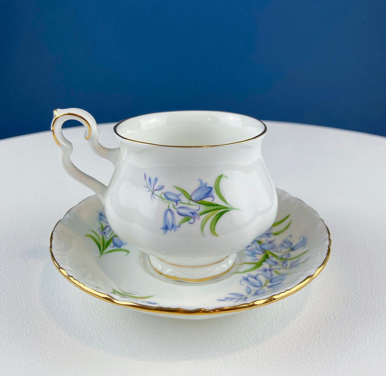 Vintage Royal Albert Sonnet Series Teacups & Saucers – Set of 3
