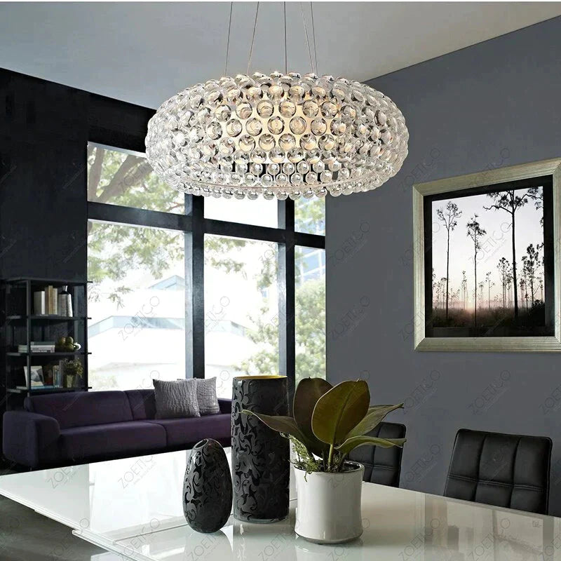 Modern Glass Pendant Lamp (Various Sizes)