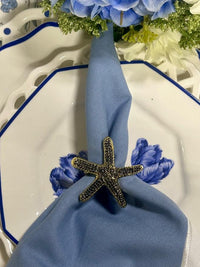 Starfish Set of 4 Napkin Ring