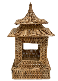 Square Wicker Pagoda (3 Sizes)
