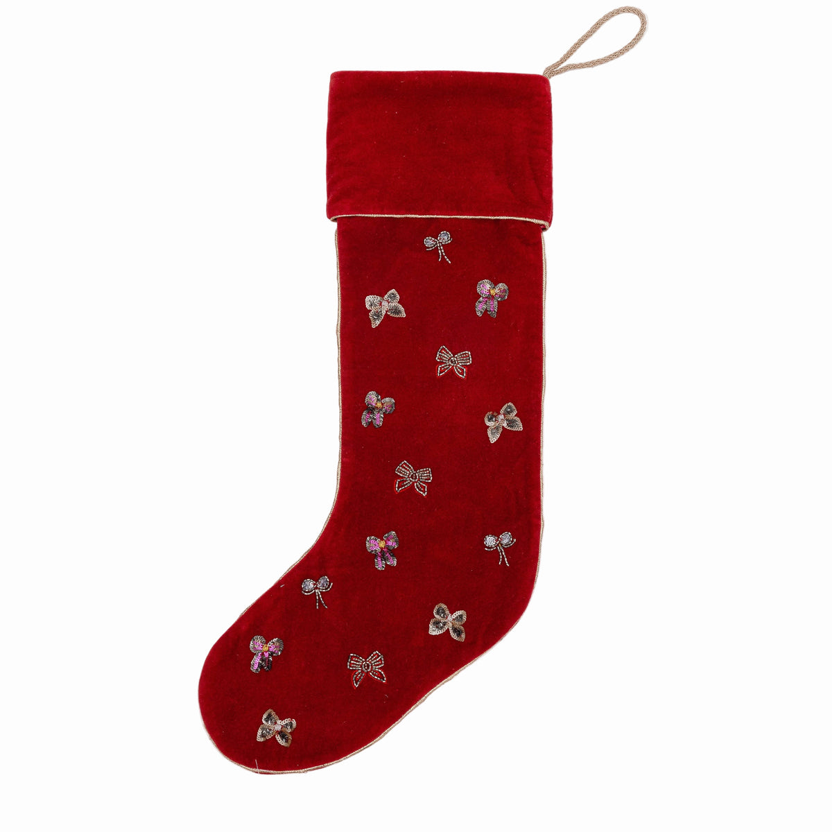 Bow Stocking – Red