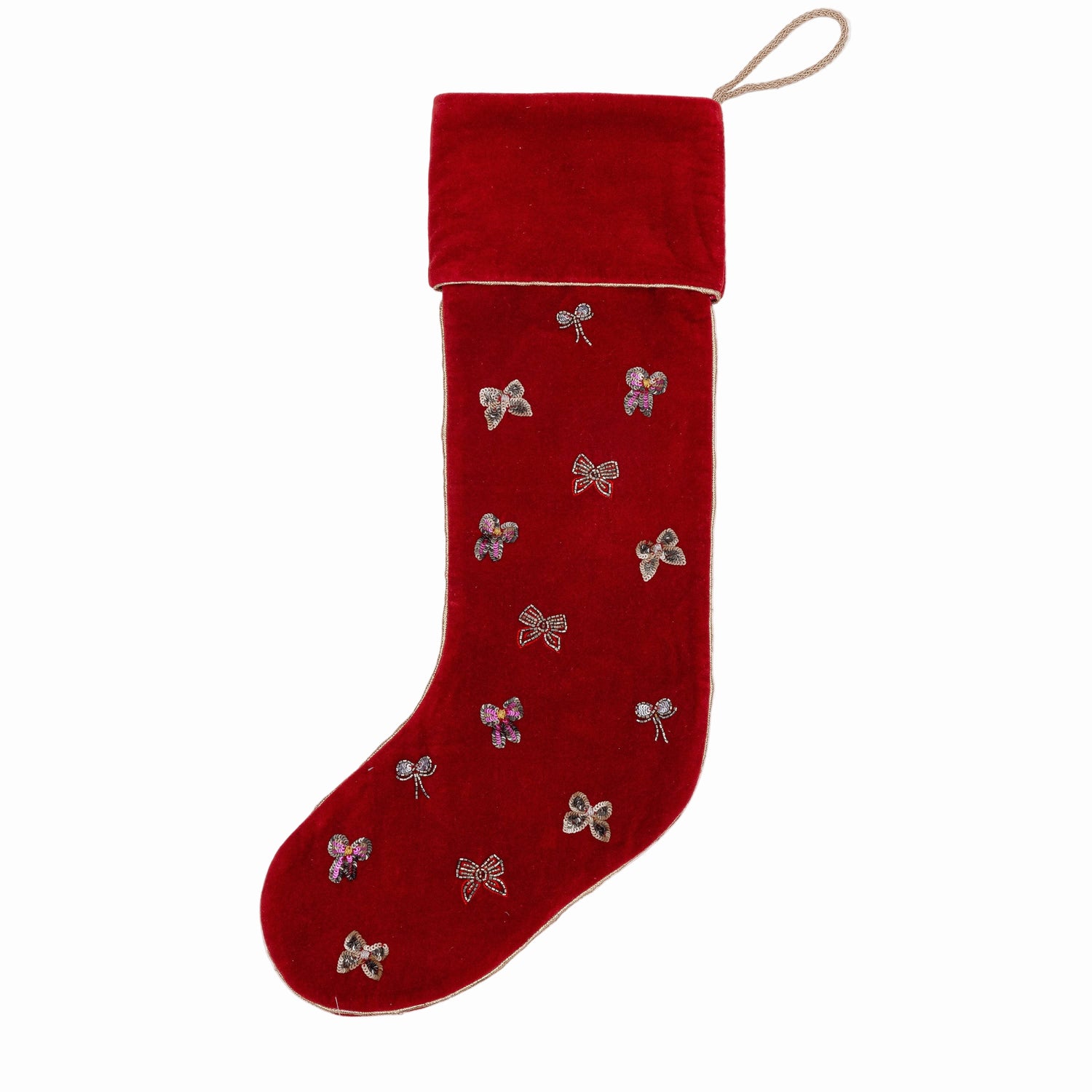 Bow Stocking – Red