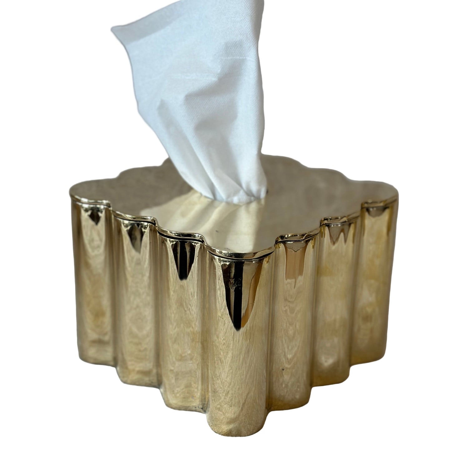 Brass Box Box, Tissue Holder