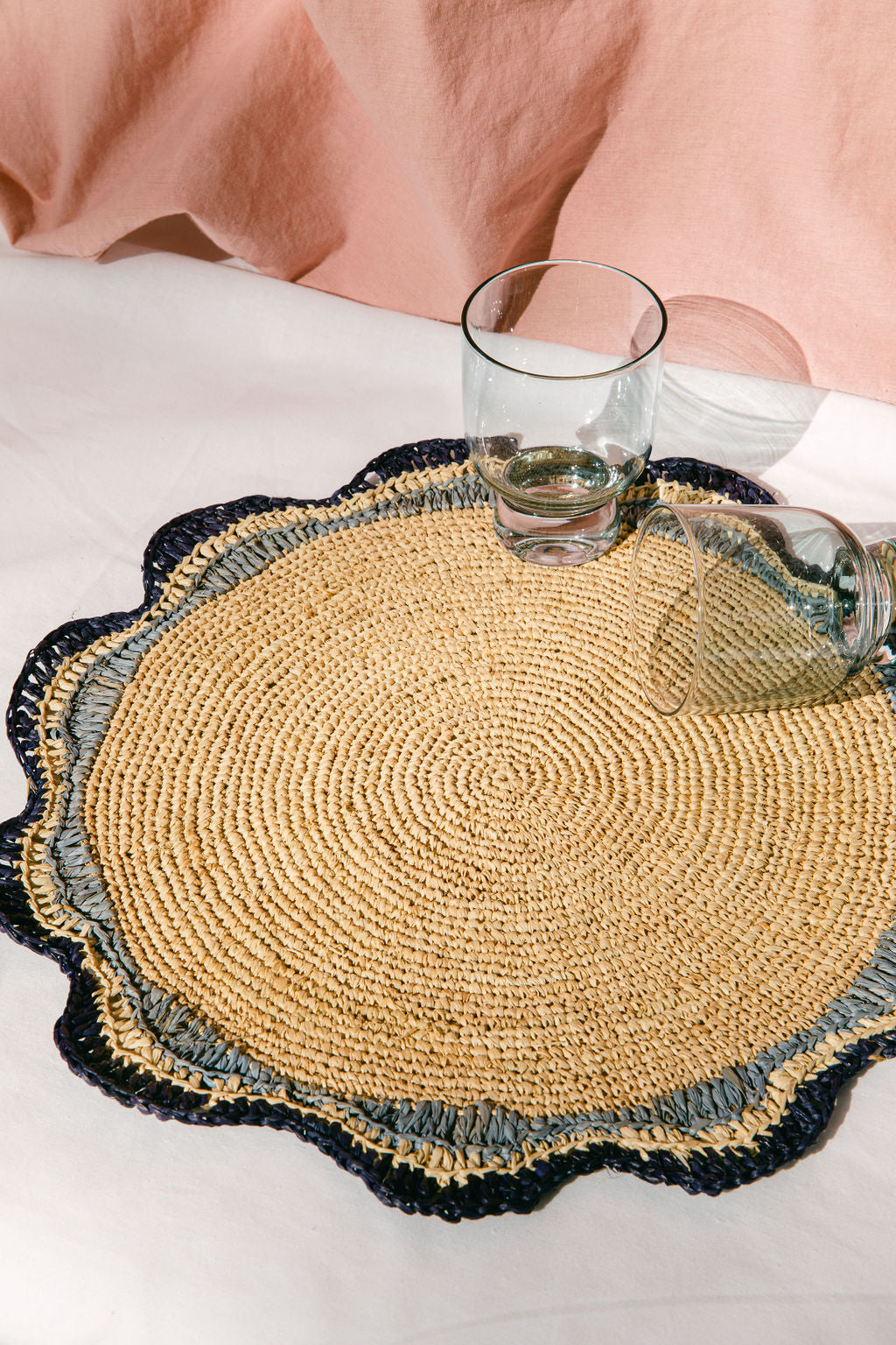 Garden Party Raffia Placemat
