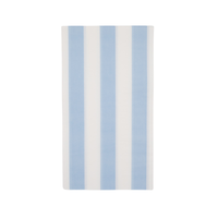 Sky Blue Cabana Stripe Guest Napkins 20ct