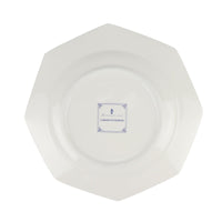 Lily of the Valley and Butterfly Green and White Salad Plate