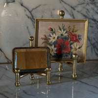 Solid Brass Desk Easel, Small
