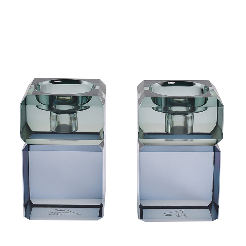 Regal Two Tone Candleholders (Various Colors)