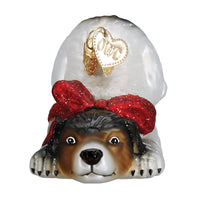 Norman Rockwell Signature Dog Ornament