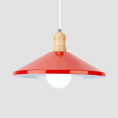 Vintage Inspired Coolie Pendant Light Modern Style (7 Colors)