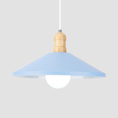 Vintage Inspired Coolie Pendant Light Modern Style (7 Colors)