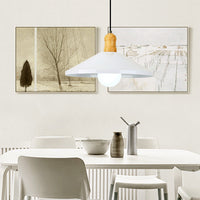 Vintage Inspired Coolie Pendant Light Modern Style (7 Colors)