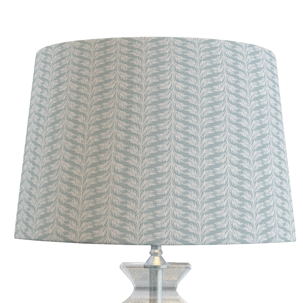 Blue Coastal Lampshade in Sabal Stripe (Various Sizes)