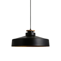 Josephine Pot Lid Pendant (in Black or White)