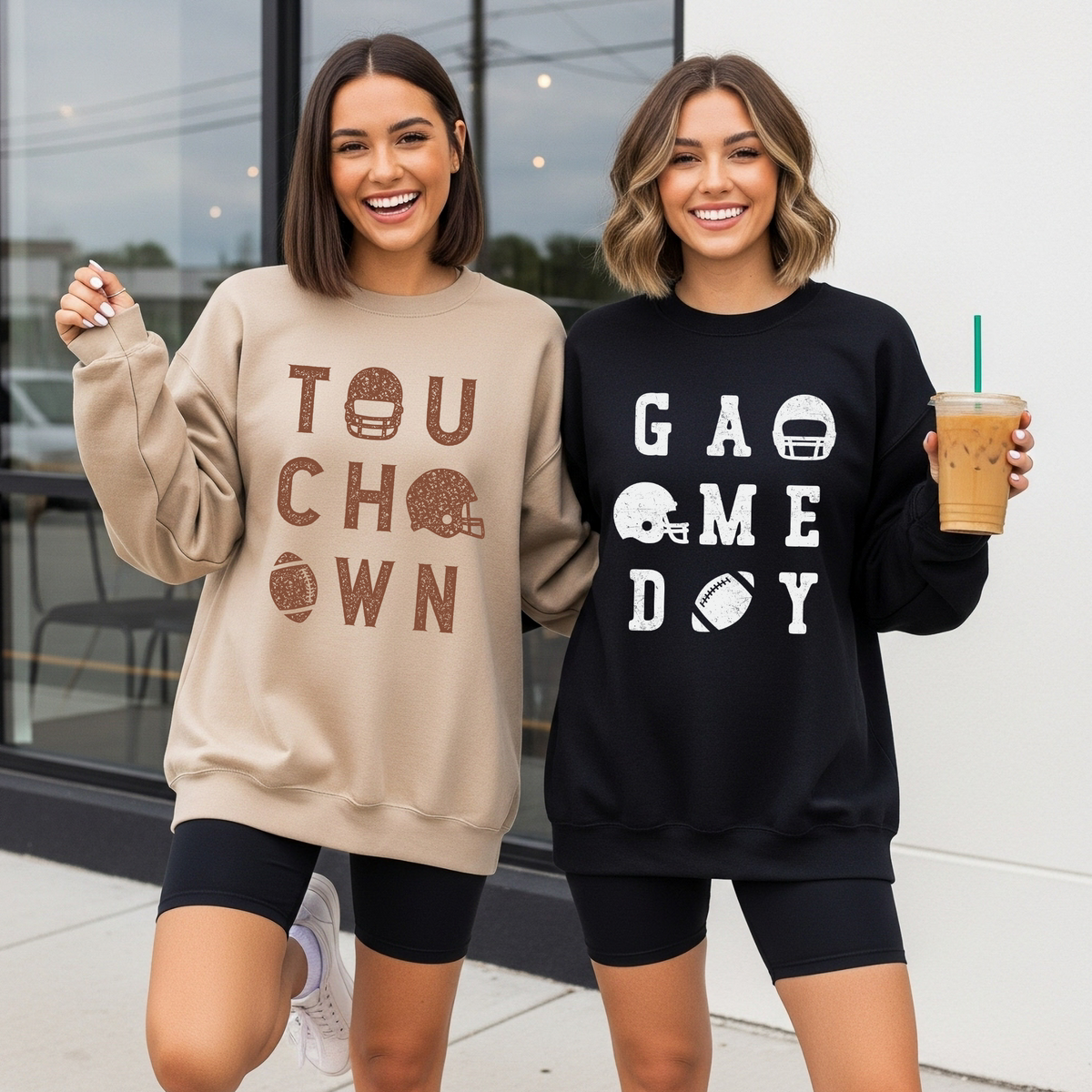 Touchdown Football Adult Sweatshirt (2 Colors)