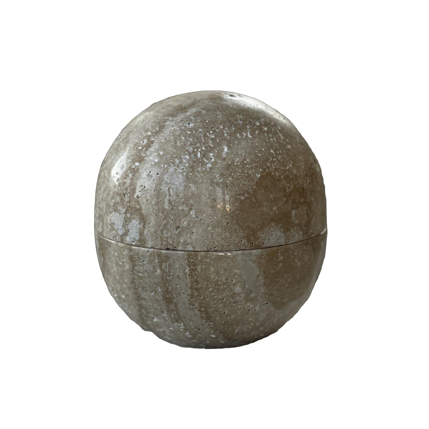 Dot Box, Large in Travertine (3 Sizes)